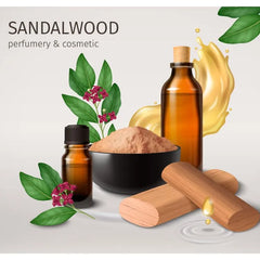 SANDALWOOD OIL USES IN PERFUMERY & COSMETICS